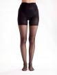 Sheer Longline Shaper Tights - Black