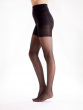 Sheer Longline Shaper Tights - Black