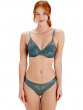 Botanical Lace High Apex Bra - Sage