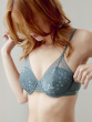 Botanical Lace High Apex Bra - Sage