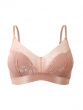 Botanical Lace Non Wired Triangle Bra - Blush