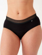 Period Pants Hipster Short - Black