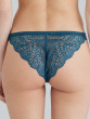 Geo Lace Tanga Cheeky Brief - Indigo