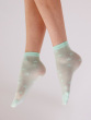 Star Sheer Socks - Mint