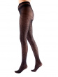 Boho Pattern Tights - Black