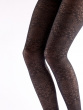 Boho Pattern Tights - Black