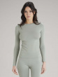 Active-Wear Long Sleeve T-Shirt - Sage