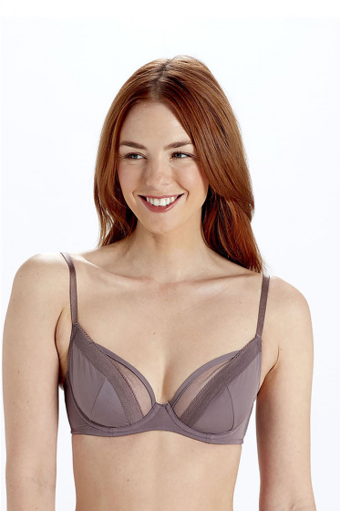 Naturals Non Padded Underwired Bra - Dusk