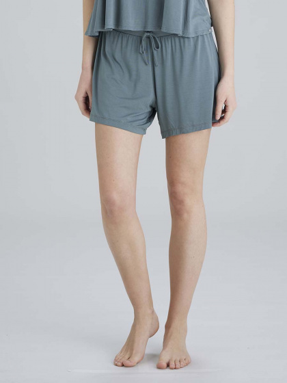 Botanical Lace Lounge Shorts - Sage