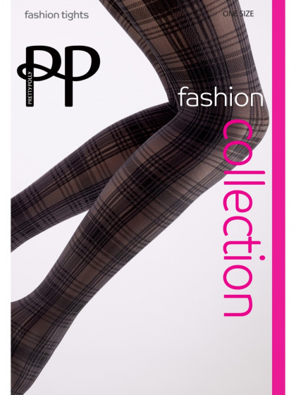 Tartan Pattern Tights - Multi