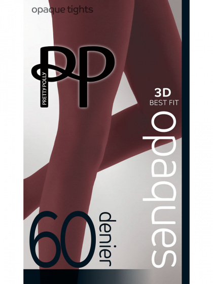 60D Coloured Opaque Tights 1 Pair Pack - Cinnamon