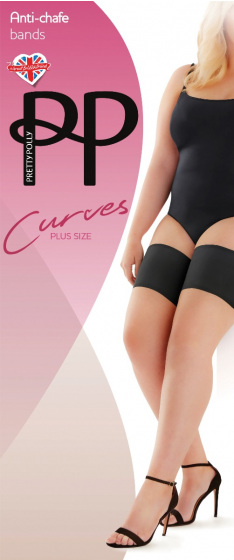 Curves Anti-chafe Bands - Black