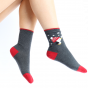 Penguin Socks - Grey Mix