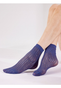 Ladder Net Fashion Anklets - Slate
