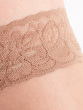 Nylons 10 Denier Lace Top Hold Ups - Sherry