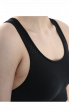 Active-Wear Crop Top - Black