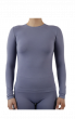 Active-Wear Long Sleeve T-Shirt - Blueberry