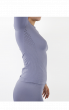 Active-Wear Long Sleeve T-Shirt - Blueberry