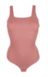 Contemporary Rib Body - Dusty Rose