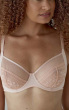 Botanical Lace Underwired Balconette - Blush