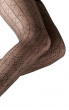 Geometric Dot Tights - Black