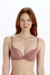 Naturals Non Padded Underwired Bra - Woodrose