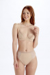 Naturals High Waisted Brief - Creme Brulee