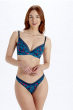 Tropics Non Wired Triangle Bra - Print