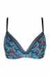 Tropics Non Wired Triangle Bra - Print