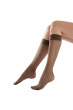 Legworks 15 Denier Comfort Top Knee Highs 3 Pair Pack - Barely Black