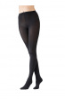 120 Denier 3D Shine Opaque Tights - Black