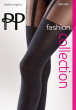 60 Denier Fashion Suspender Tights - Black