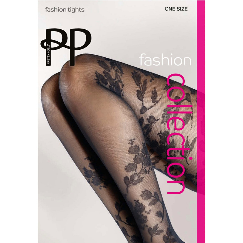 Autumn Fall Floral Tights Fashion Hosiery Pretty Polly