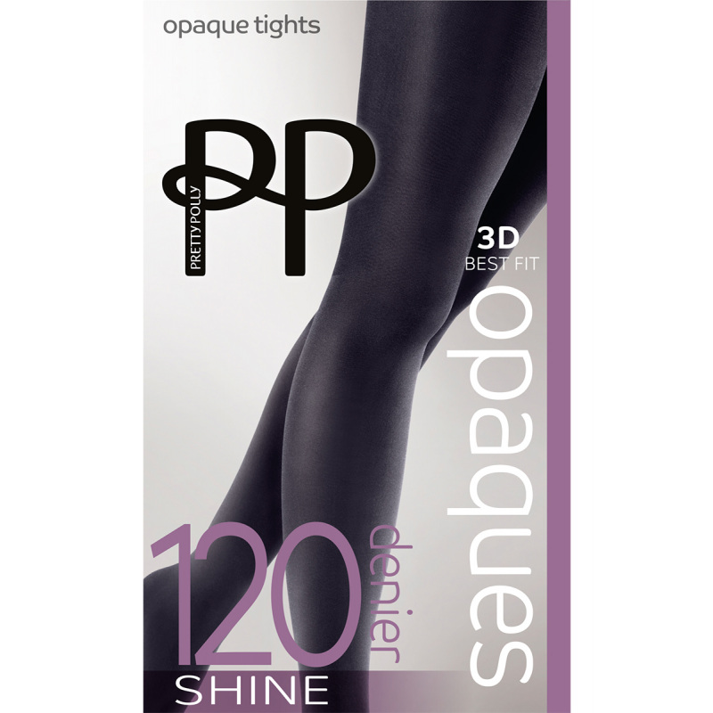 Shop the latest addition to our Premium Opaques collection featuring the new 120 Denier 3D Shine tights