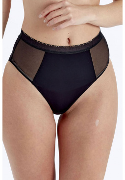 Naturals High Waisted Brief - Black