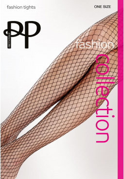 Fishnet Fashion Tights - Black