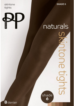 Naturals 8 Denier Skin Tone Tights - Shade 6