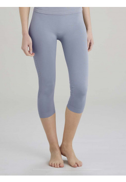 Active-Wear Capri Leggings - Blueberry