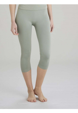 Active-Wear Capri Leggings - Sage